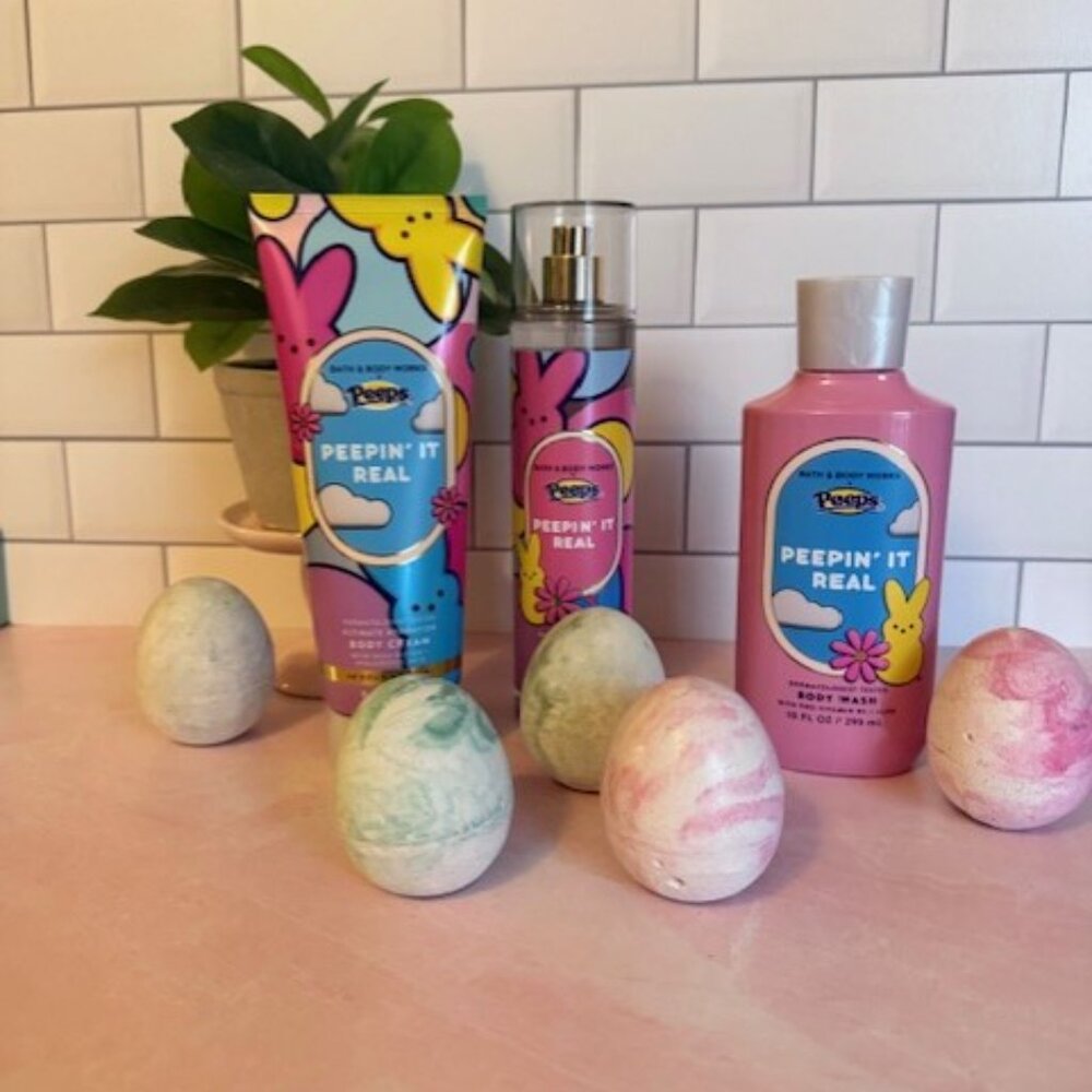 Bath and Body Works - BBW - Peepin' it Real - Body wash and Lotion for Easter - Picture 2 of 9
